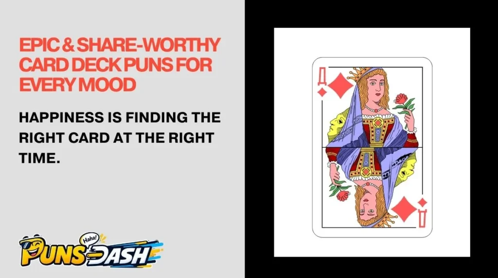 Epic & Share-Worthy Card Deck Puns for Every Mood 