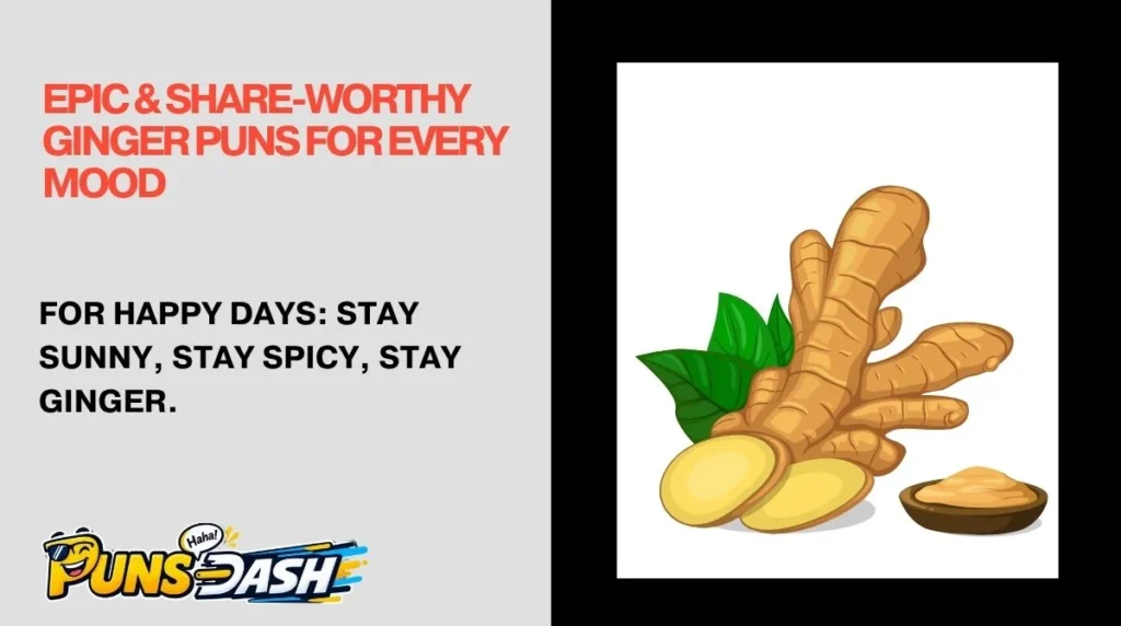 Epic & Share-Worthy Ginger Puns for Every Mood