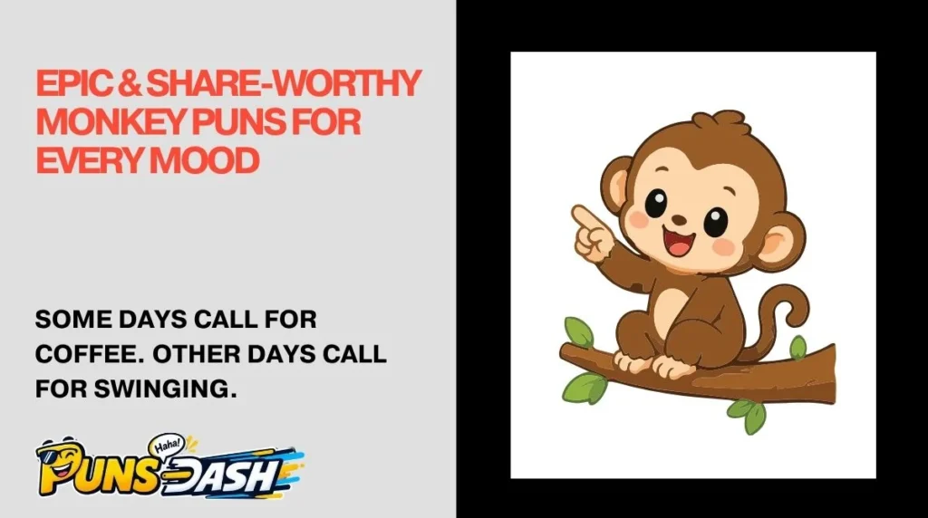 Epic & Share-Worthy Monkey Puns for Every Mood