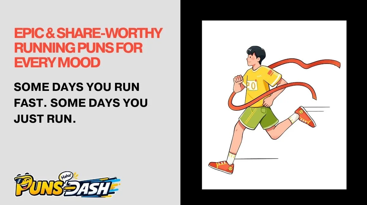 Epic & Share-Worthy Running Puns for Every Mood