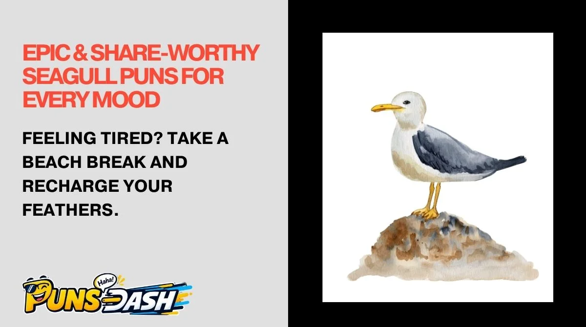 epic-and-share-worthy-seagull-puns-for-every-mood Epic & Share-Worthy Seagull Puns for Every Mood
