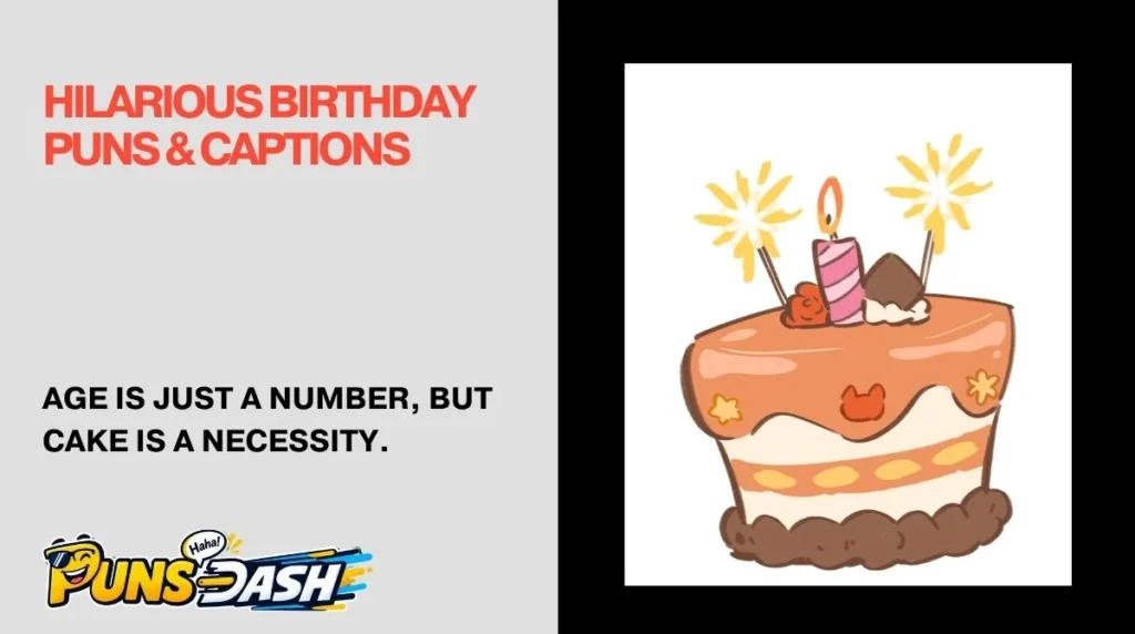 Hilarious Birthday Puns & Captions