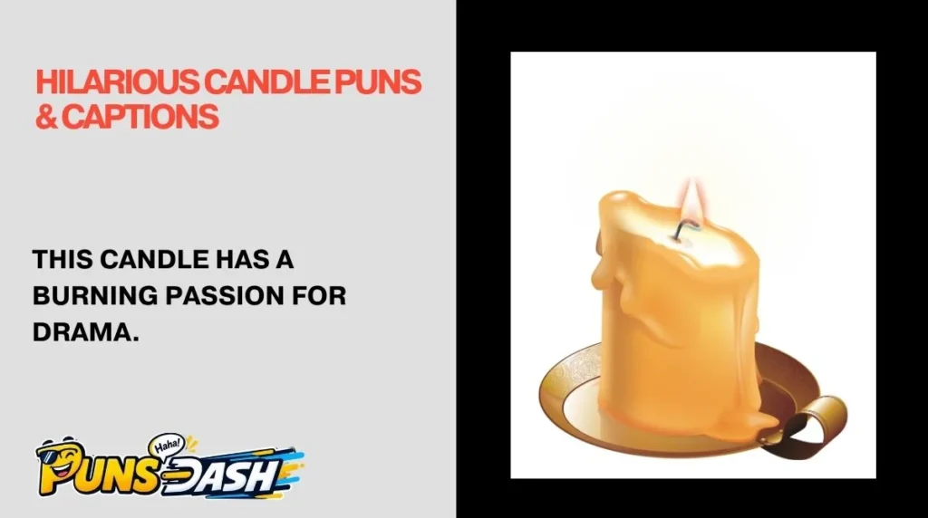 Hilarious Candle Puns & Captions