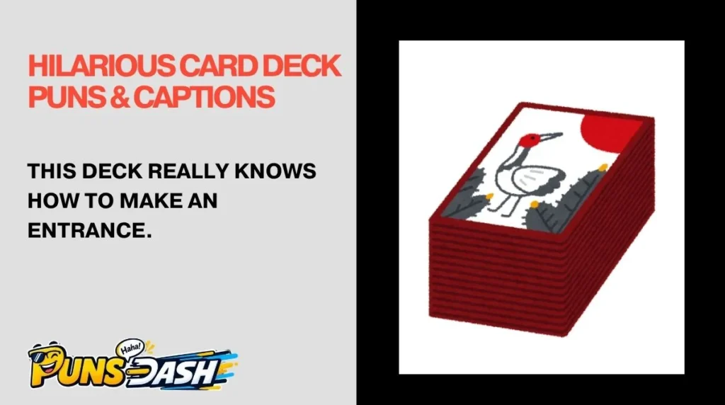 Hilarious Card Deck Puns & Captions