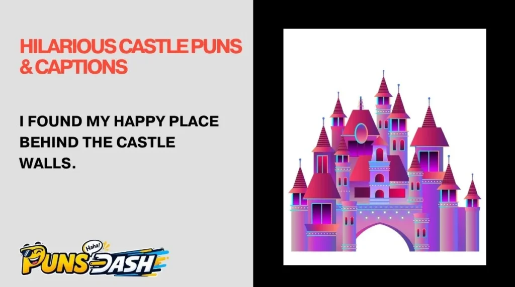 Hilarious Castle Puns & Captions