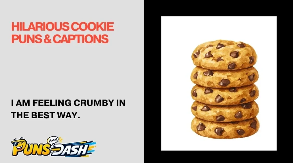 Hilarious Cookie Puns & Captions