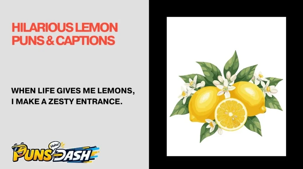 Hilarious Lemon Puns & Captions