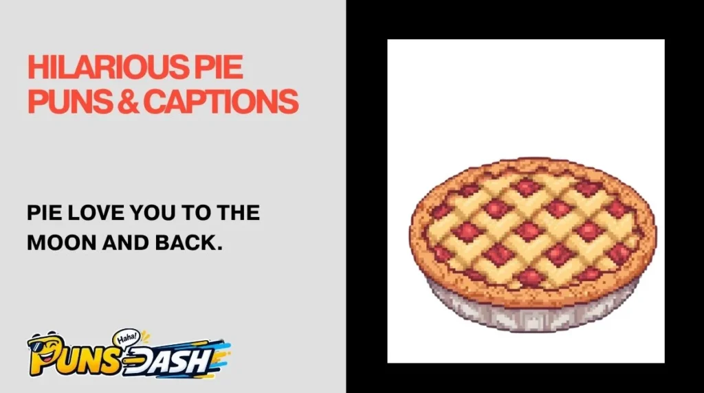 Hilarious Pie Puns & Captions