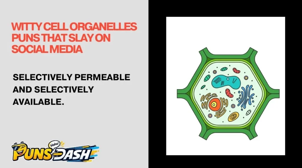 Witty Cell Organelles Puns That Slay on Social Media
