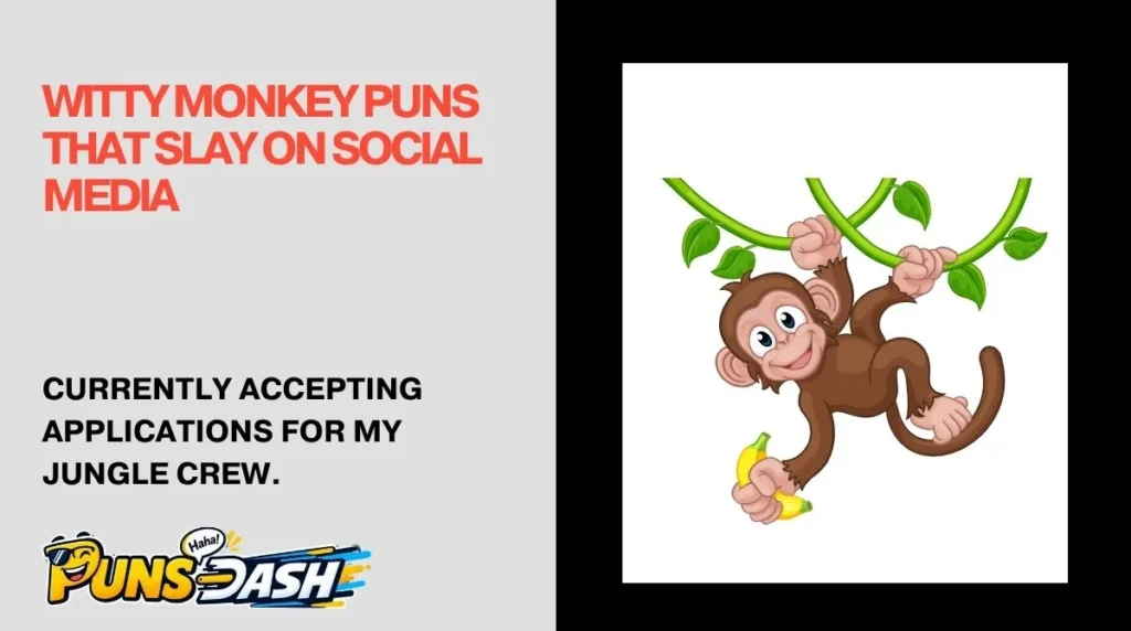 Witty Monkey Puns That Slay on Social Media