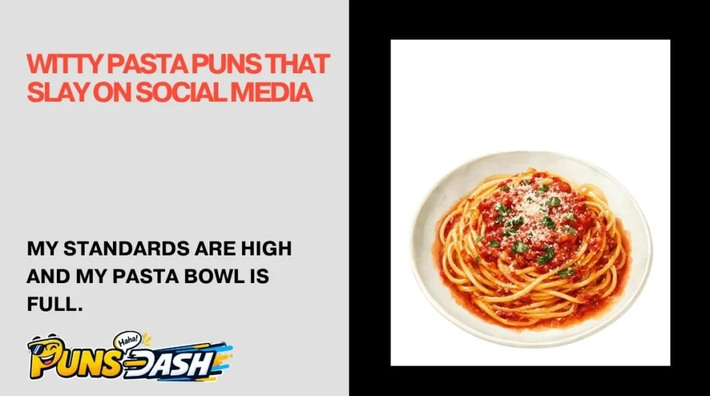 Witty Pasta Puns That Slay on Social Media