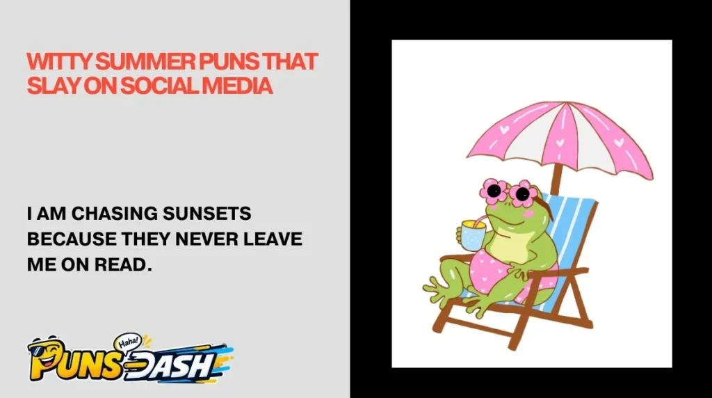 Witty Summer Puns That Slay on Social Media