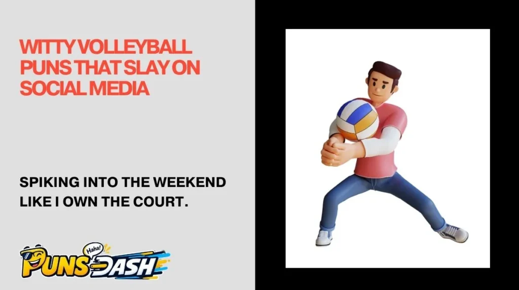 Witty Volleyball Puns That Slay on Social Media