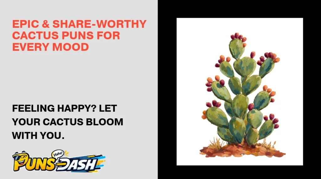 Epic & Share-Worthy Cactus Puns for Every Mood