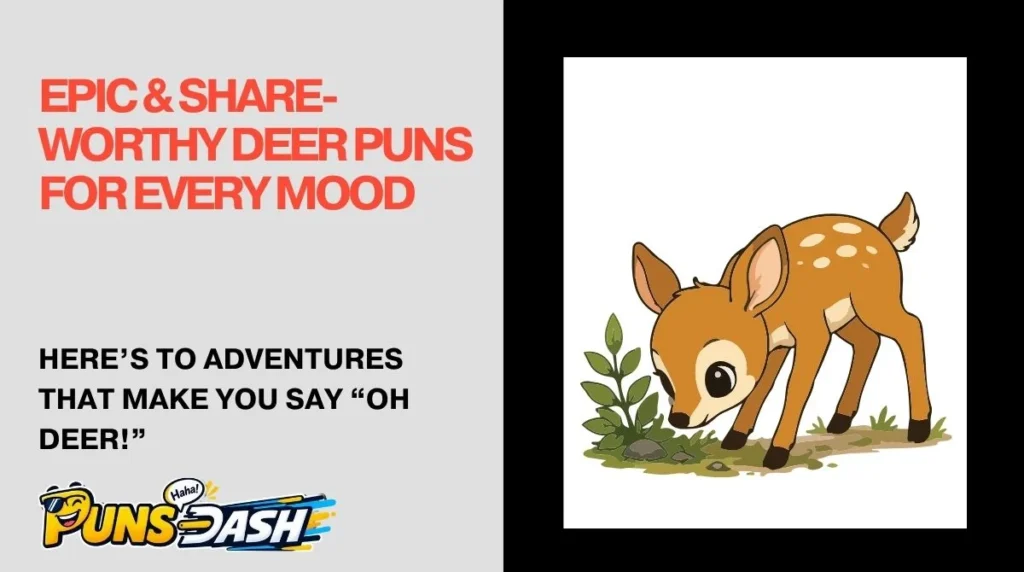Epic & Share-Worthy Deer Puns for Every Mood