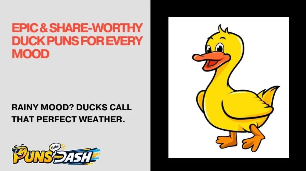 Epic & Share-Worthy Duck Puns for Every Mood