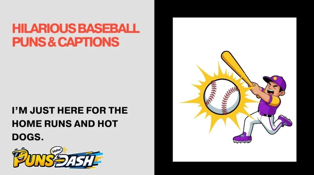 Hilarious Baseball Puns & Captions
