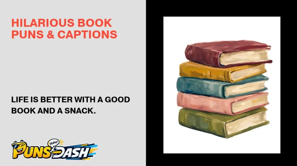 Hilarious Book Puns & Captions 