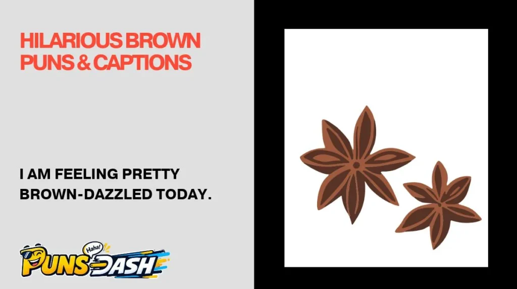 Hilarious Brown Puns & Captions 