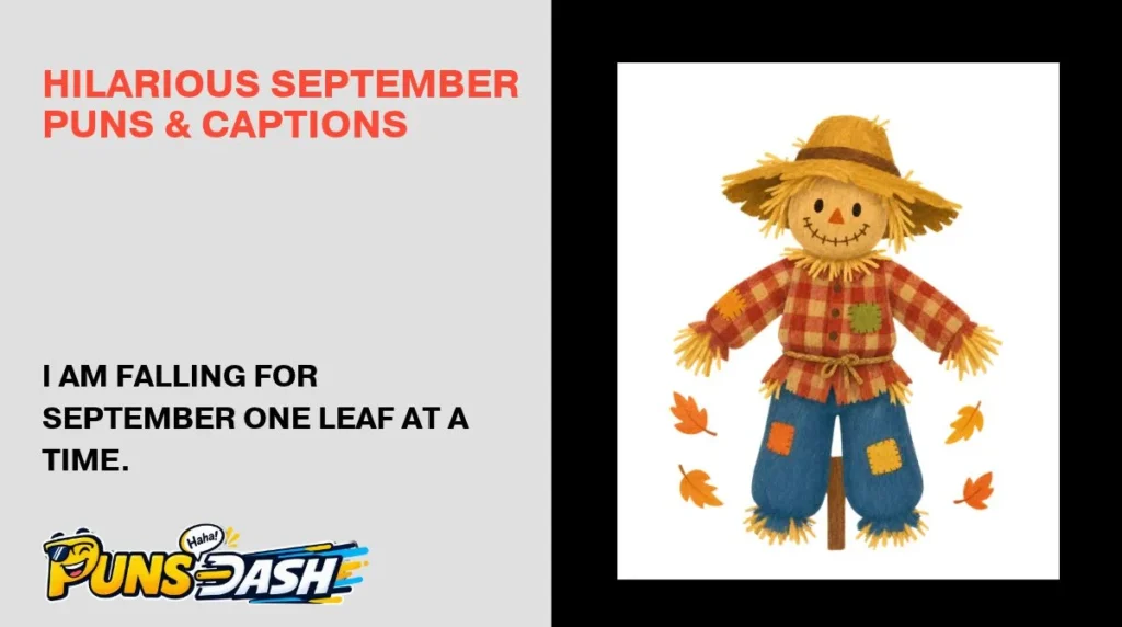 Hilarious September Puns & Captions 