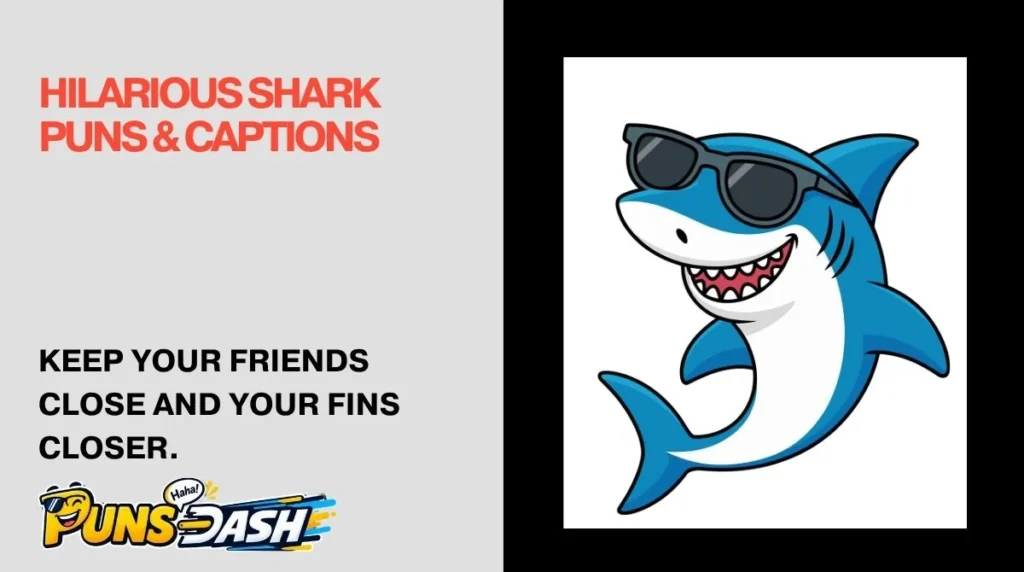 Hilarious Shark Puns & Captions
