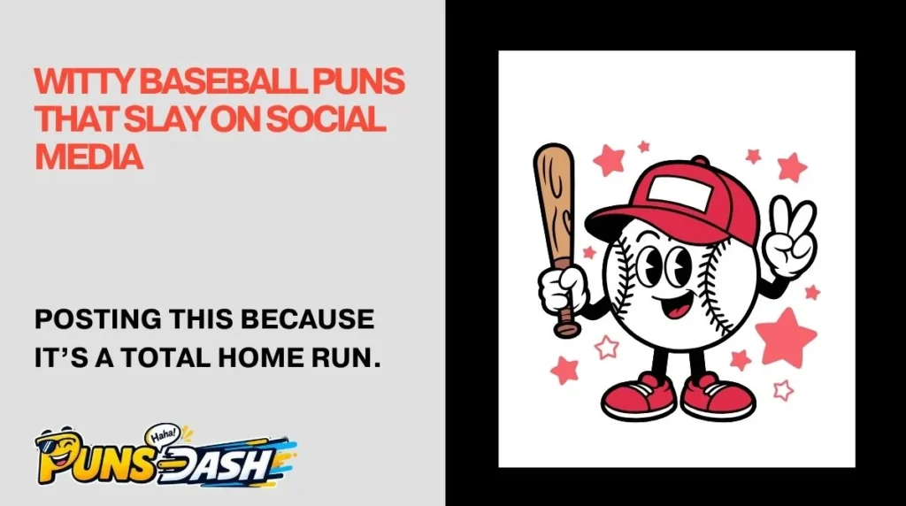 Witty Baseball Puns That Slay on Social Media