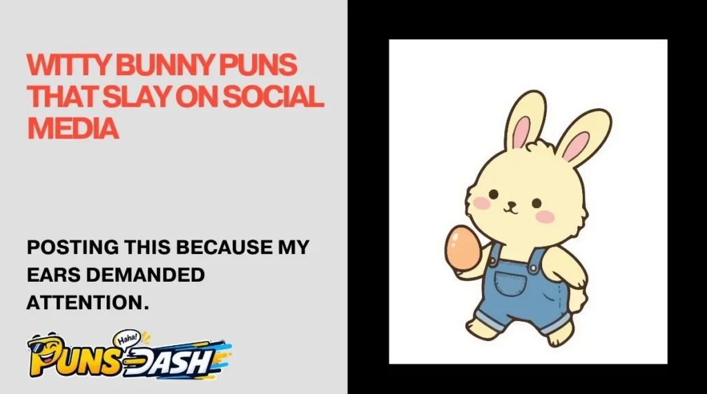 Witty Bunny Puns That Slay on Social Media