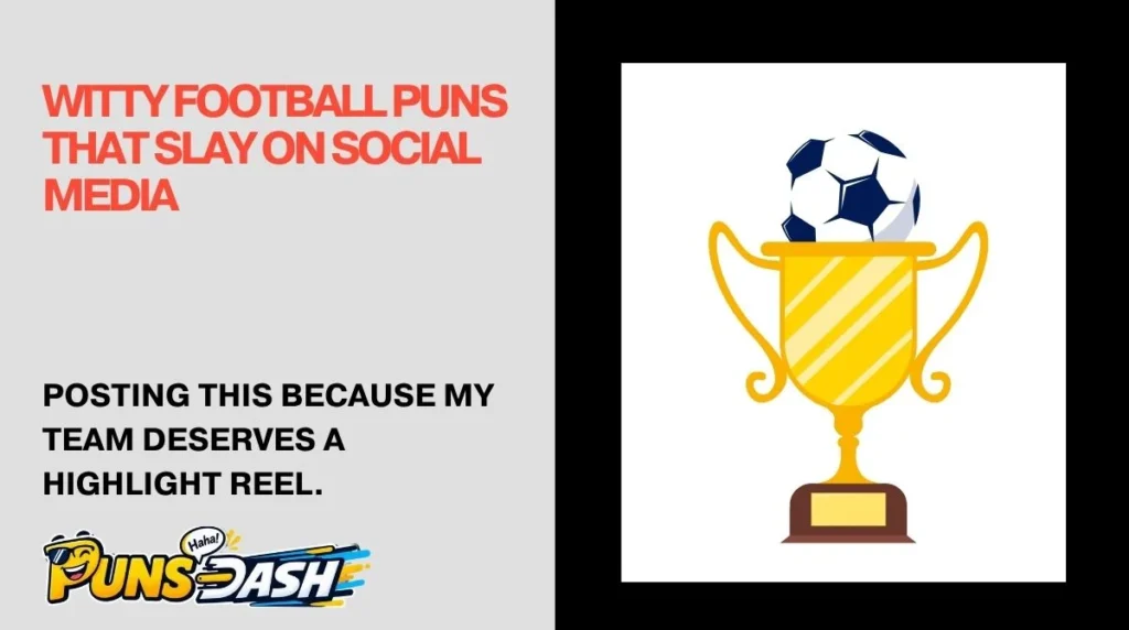 Witty Football Puns That Slay on Social Media