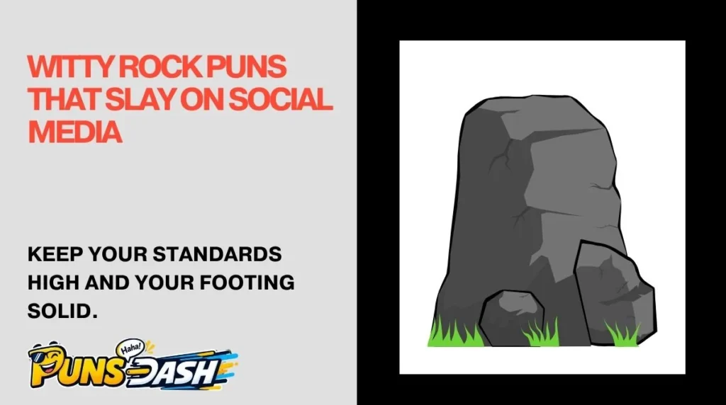 Witty Rock Puns That Slay on Social Media