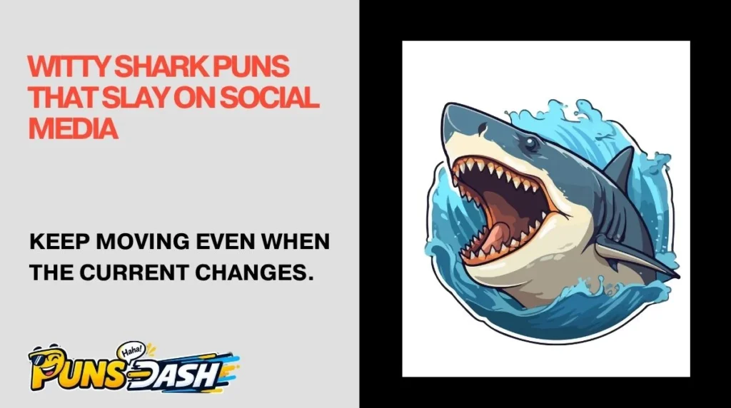Witty Shark Puns That Slay on Social Media