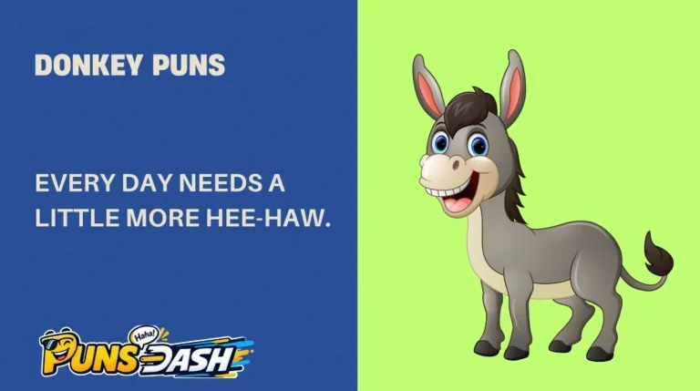 Donkey Puns