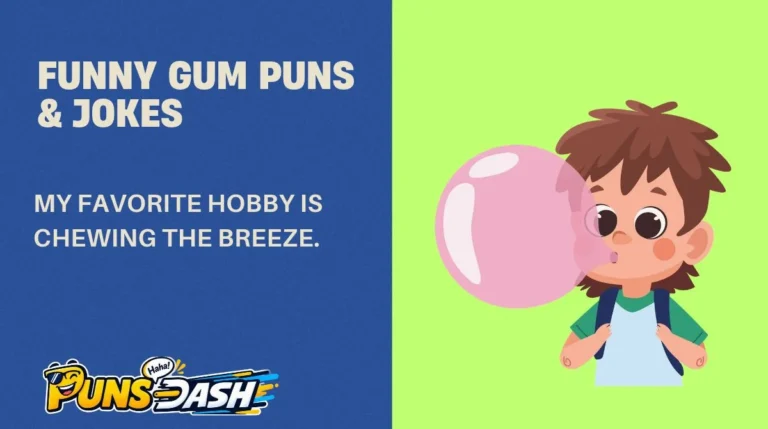 Funny Gum Puns & Jokes